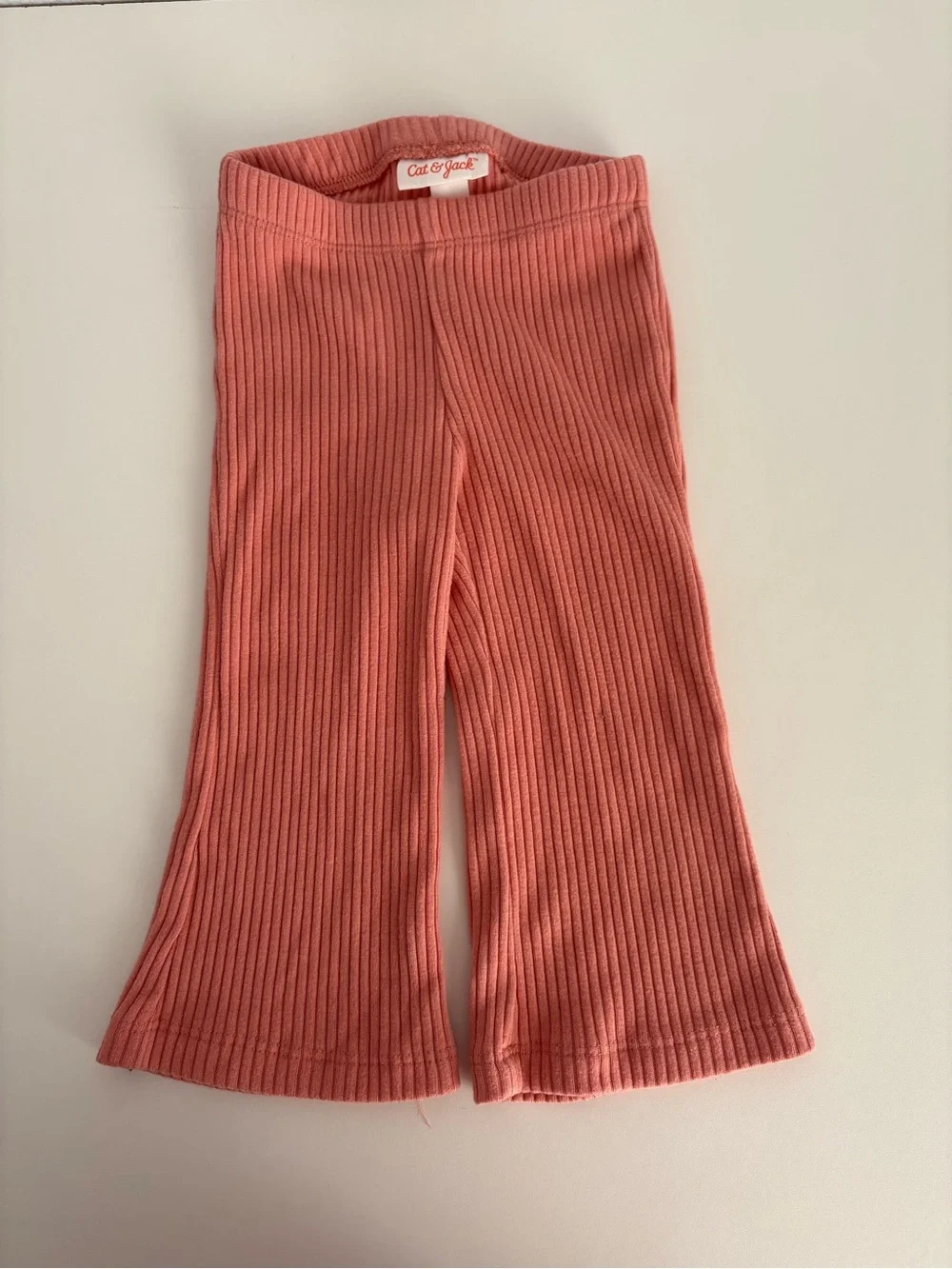 Cat & Jack Ribbed Two-Piece Set in Rose and Dusty Rose 18m